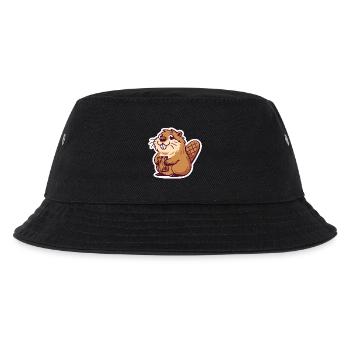 Mème de castor - Bob Enfant - noir - Devant