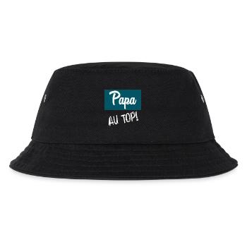 HAPPY FATHER'S DAY. DAD. FATHER'S DAY. FATHER - Kids’ Bucket Hat - black - Front
