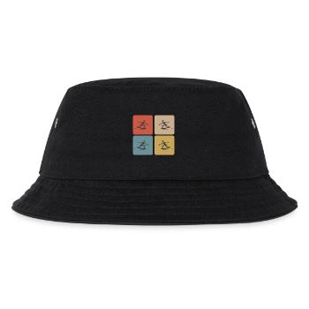 Fencing - Kids’ Bucket Hat - black - Front
