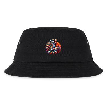 Lemur - Kids’ Bucket Hat - black - Front