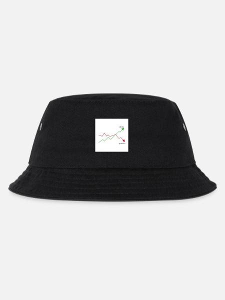 JensJensen - Kinder Bucket Hat - Schwarz