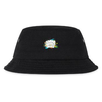 Karma regelt Alles - Kinder Bucket Hat - Schwarz - Vorne