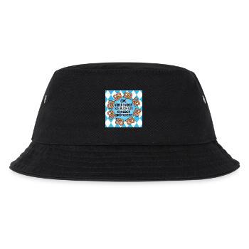 KRABBENBRÖTCHEN BAYERN - Kinder Bucket Hat - Schwarz - Vorne