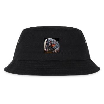 Tattooed Heavy Horse - Kids’ Bucket Hat - black - Front