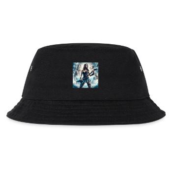Guitarist with Poseidon - Kids’ Bucket Hat - black - Front