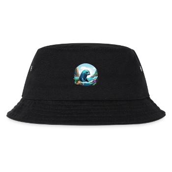 Seal on the coast - Kids’ Bucket Hat - black - Front