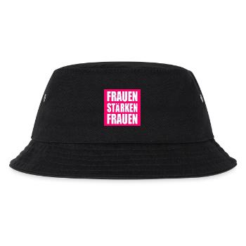 frauen stärken frauen - Kinder Bucket Hat - Schwarz - Vorne