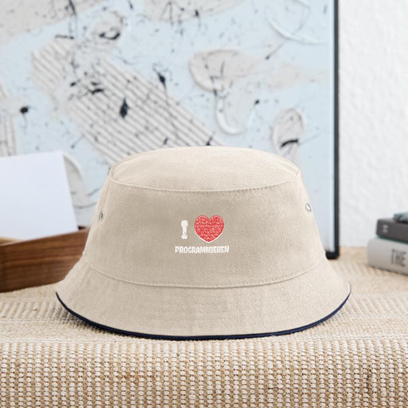 Developer Heart Programmer Statement Computer Science Kids’ Bucket Hat