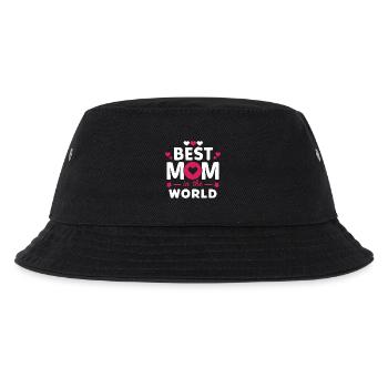 Beste Mutter der Welt - Kinder Bucket Hat - Schwarz - Vorne