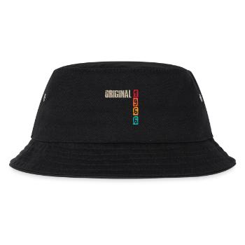 Vintage 1966 - Kinder Bucket Hat - Schwarz - Vorne