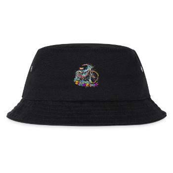 Selten Radlos Radfahrer - Kinder Bucket Hat - Schwarz - Vorne