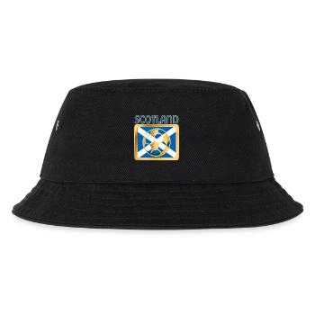 FUSSBALL FUSSBALL SCHOTTLAND - Kinder Bucket Hat - Schwarz - Vorne
