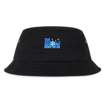 Winter Sports Snow Winter Statement Skiing - Kids’ Bucket Hat - black - Front
