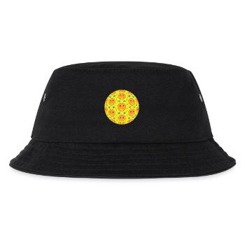 Tragbarer Sonnenschein - Kinder Bucket Hat - Schwarz - Vorne
