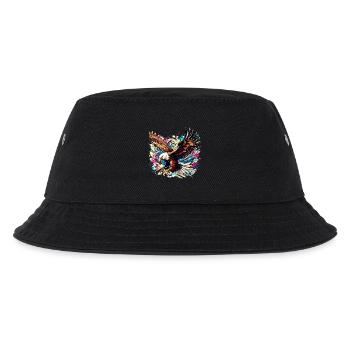 Eagle - Kids’ Bucket Hat - black - Front