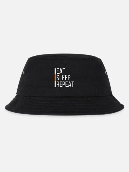 EAT SLEEP REPEAT - Bob Enfant - noir