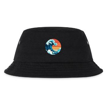 Japan Wave - Kids’ Bucket Hat - black - Front