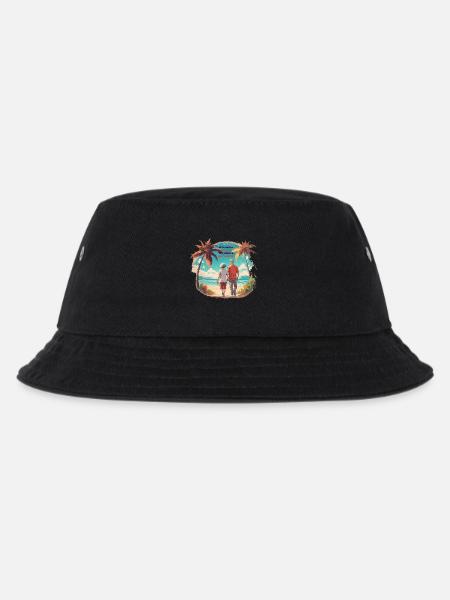 Wir sind in Rente - Kinder Bucket Hat - Schwarz