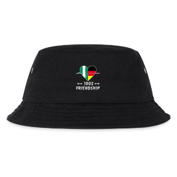 Nigeria and Germany 100% friendship - Kids’ Bucket Hat - black - Front