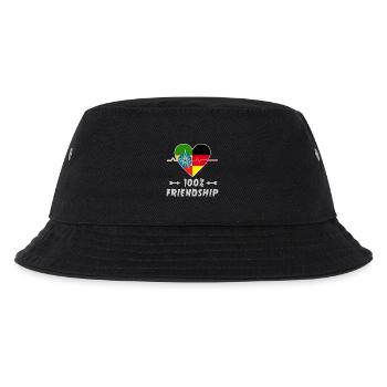 Ethiopia and Germany 100% friendship - Kids’ Bucket Hat - black - Front
