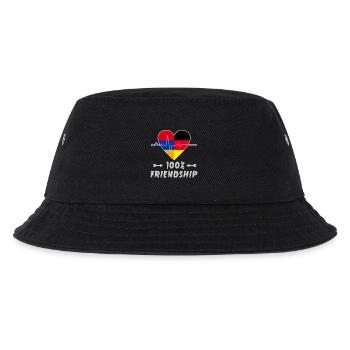 Armenia and Germany 100% friendship - Kids’ Bucket Hat - black - Front