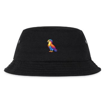 Balbuzard pêcheur coloré Kawaii personnage de dessin animé oiseau - Bob Enfant - noir - Devant