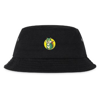 Chipmunk Cute Kawaii Cartoon Clipart Pet Animal - Kids’ Bucket Hat - black - Front