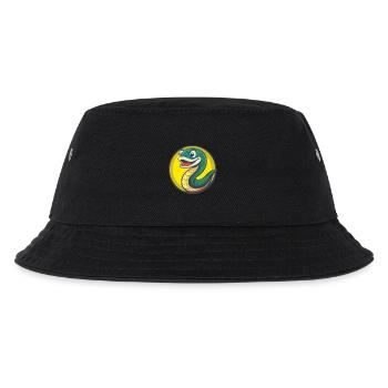 Aal Niedliche Kawaii Cartoon Clipart Haustier Tier - Kinder Bucket Hat - Schwarz - Vorne