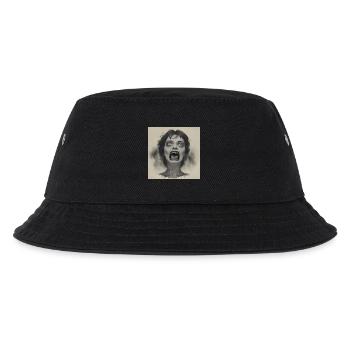 Bestürzung - Kinder Bucket Hat - Schwarz - Vorne