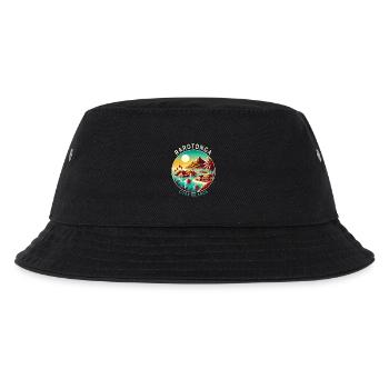 Parotonga Cook Islands Pazifik Reise - Kinder Bucket Hat - Schwarz - Vorne