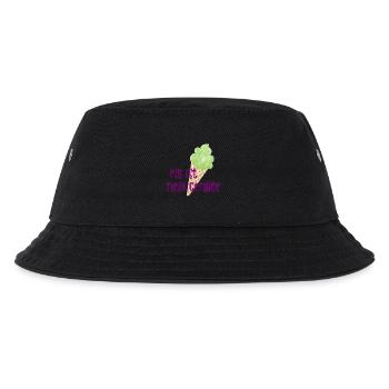 Eis coole lustige Sprüche Gemüse schlecken Eiskrem - Kinder Bucket Hat - Schwarz - Vorne