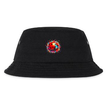 Marienkäfer - Kinder Bucket Hat - Schwarz - Vorne