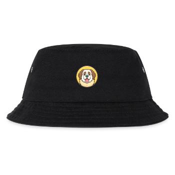 Pyrenäenberghund-Rasse-Cartoon-Kawaii-Clipart - Kinder Bucket Hat - Schwarz - Vorne