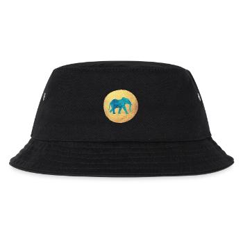 Cercle de Yoga Éléphant Luxe Yogi Inde Méditation om - Bob Enfant - noir - Devant