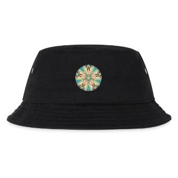 Fish and Moon - Kids’ Bucket Hat - black - Front