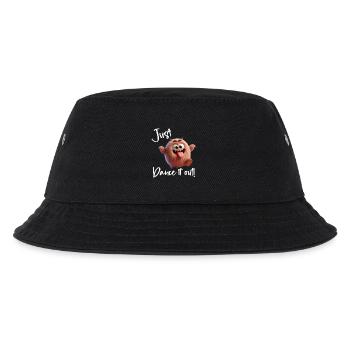 Tanzen Sie es einfach aus! - Kinder Bucket Hat - Schwarz - Vorne