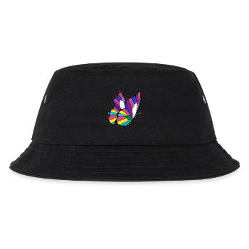 papillon pansexuel bisexuel androgyne - Bob Enfant - noir - Devant