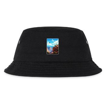 Grand Canyon Nationalpark Arizona Reiseposter - Kinder Bucket Hat - Schwarz - Vorne