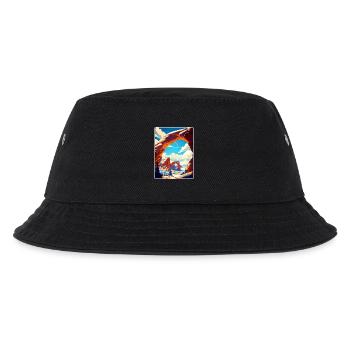 Arches Nationalpark Reiseposter Souvenir WPA - Kinder Bucket Hat - Schwarz - Vorne