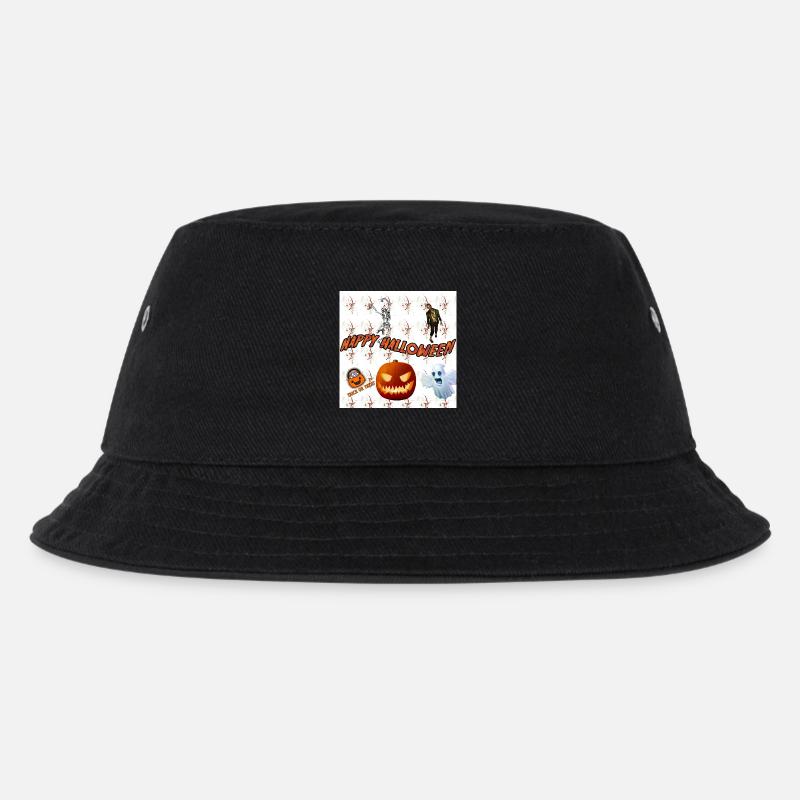 happy halloween version 3 - Kids’ Bucket Hat - black