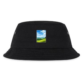Sauerland Germany Travel Poster Souvenir Paint WPA - Kids’ Bucket Hat - black - Front