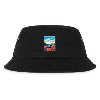 Nürburg Circuit Motorsport Rennen Deutschland Rennen - Kinder Bucket Hat - Schwarz - Vorne