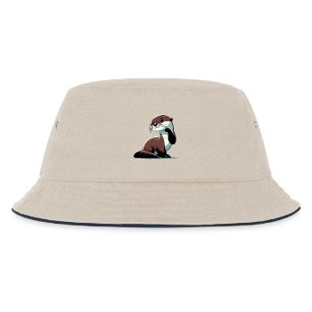Loutre - Bob Enfant - blanc cassé/bleu marine - Devant