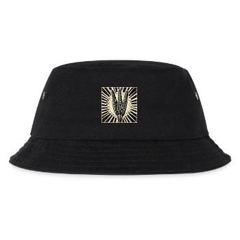 3 grain ears of wheat - Kids’ Bucket Hat - black - Front