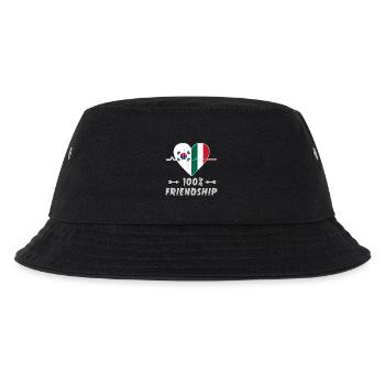 South Korea and Italy 100% friendship - Kids’ Bucket Hat - black - Front