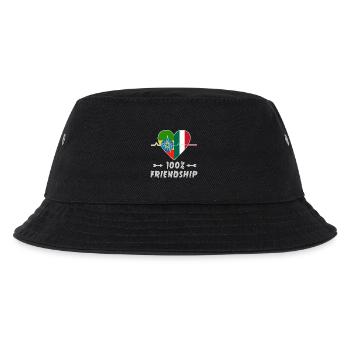 Ethiopia and Italy 100% friendship - Kids’ Bucket Hat - black - Front