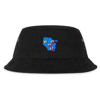 Region Lothringen - Kinder Bucket Hat - Schwarz - Vorne