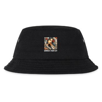 Dürüm Jäger Kebab Geschenk - Kinder Bucket Hat - Schwarz - Vorne