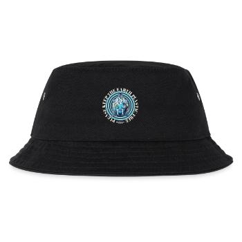 Weinende Erdkugel - Kinder Bucket Hat - Schwarz - Vorne