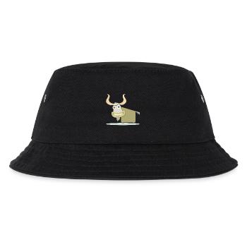 Illustration joyeuse d’une vache tibétaine. - Bob Enfant - noir - Devant